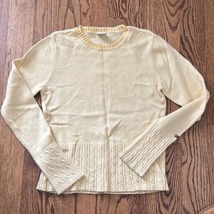 Tommy Hilfiger Tommy Jeans Butter Yellow Sweater